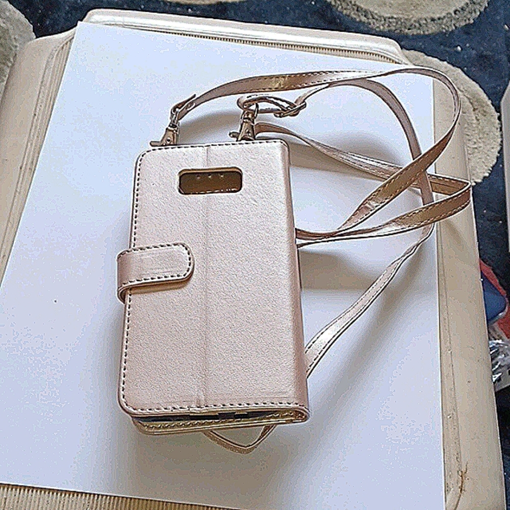 Cell phone case wallet for samsung galaxy S8